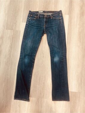 Adriano  Goldschmeid Dark Wash Slim Boot Jeans 28R